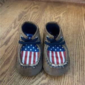 Dbl Barrel Baby Buckers USA Soft Sole Boots